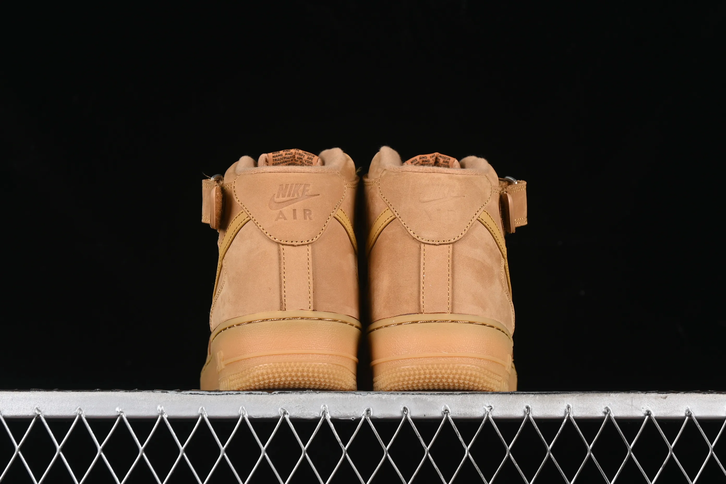 All categories Nk Air Force 1 Air Force series Nk Air Force 1 Mid Air Force mid-top #ZG version Nk Air Force 1'07 Mid Air Force 1 wheat-colored suede Chinese casual sneakers DJ9158-200